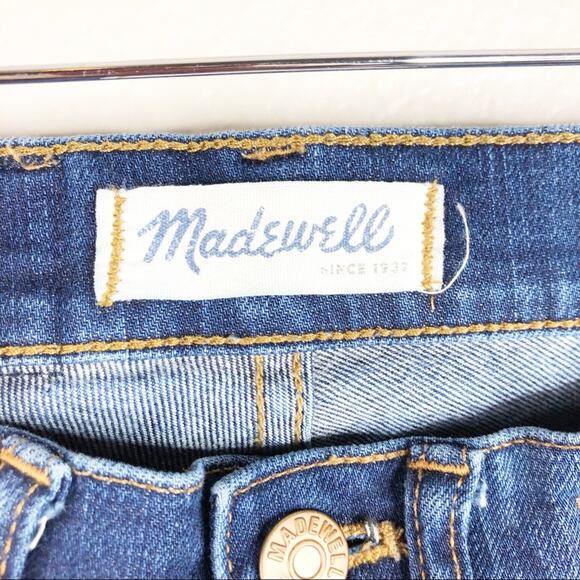 Madewell Women Skinny Distressed Jean Size 24 Mid Rise Super Cute Distressed - Picture 7 of 7